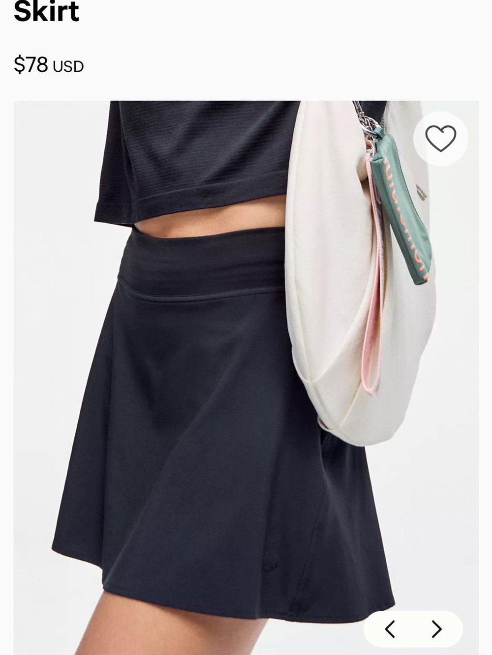 Lululemon lightweight high rise tennis skirt - Classic Women's Skirt, 6